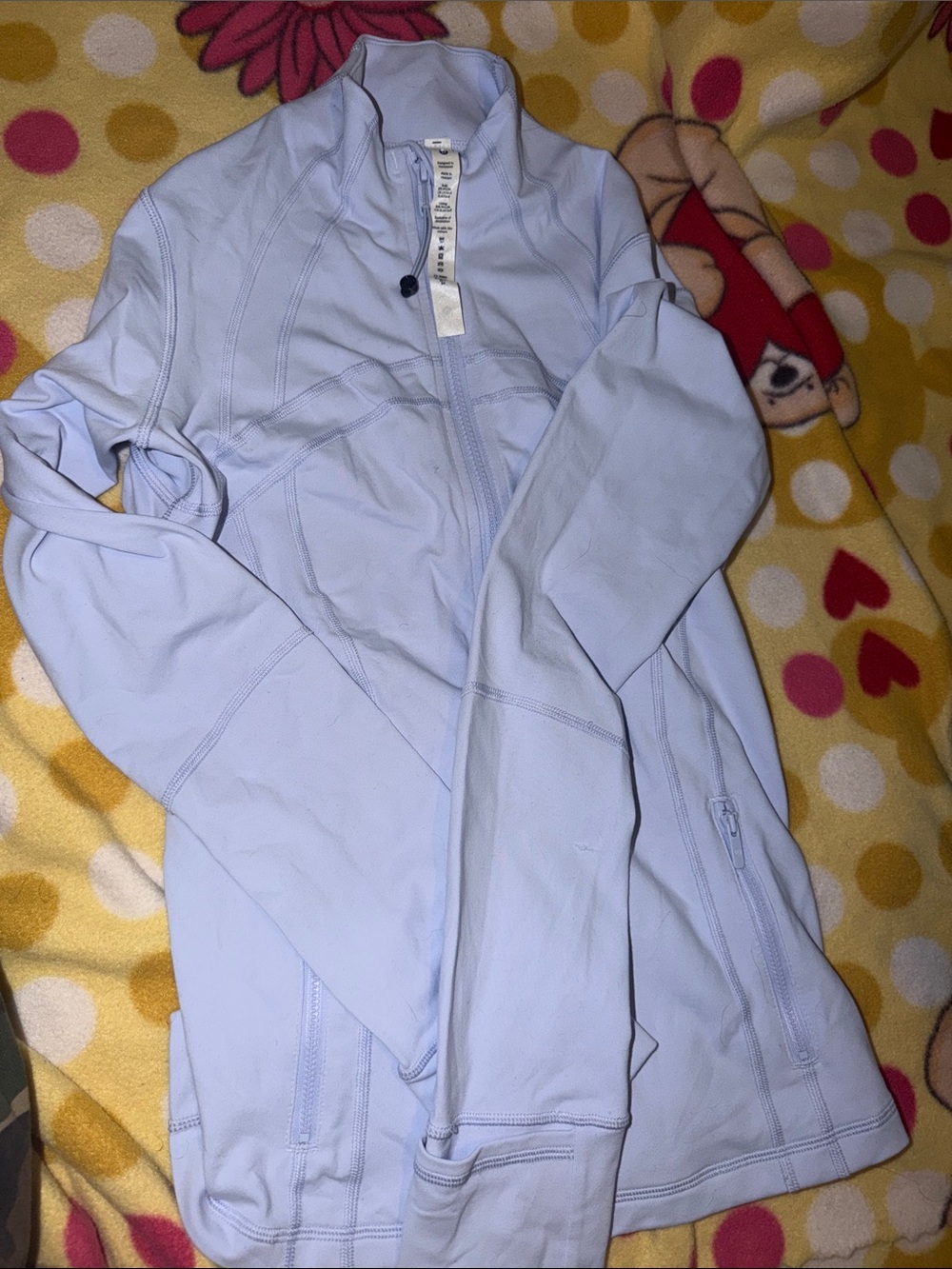 lululemon athletica Light Blue Full-Zip Utility Jacket